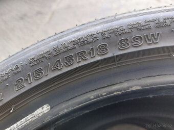 215/45 R18 89W Bridgestone T005 letní 4ks - 5