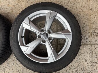 Alu kola Audi A6 5x112 18” 225/55/18 - zimní gumy z r. 2024 - 5