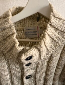 Pánský svetr Devold Nansen Wool Button Neck - 5