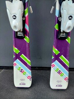 Lyže ROSSIGNOL FUN GIRL, 120 cm + hůlky + lyžáky - 5