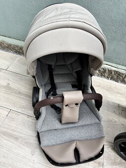 Kočárek 2v1 Jasmine Daisy Soft 05 Mocca a vajíčko Maxi Cosi - 5