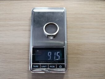 Krásný velmi starý pánský prsten velikost 64 - 5