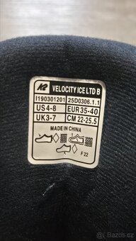 Nastavitelné brusle na led K2 - nepoužité (22-26 cm) - 5