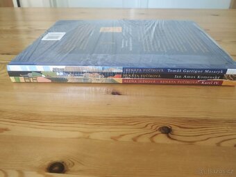 3 knihy- Fučíková: Karel IV., J. A. Komenský, T. G. Masaryk - 5