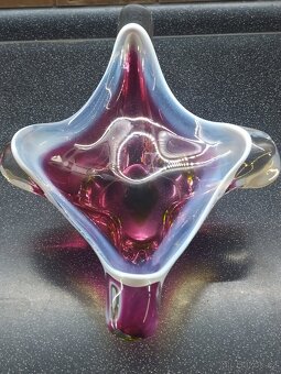 Mísa po mamince - hutní sklo - 5