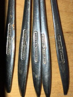 Lžičky stříbrné a Rostex - 5