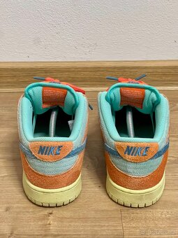 Nike SB Dunk Low Pro Prm Orange Aqua Lemon - 5