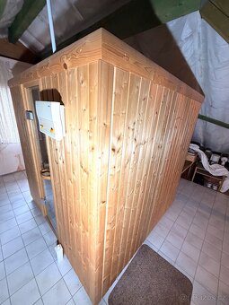 Finská sauna Klafs 198x198x198cm - 5