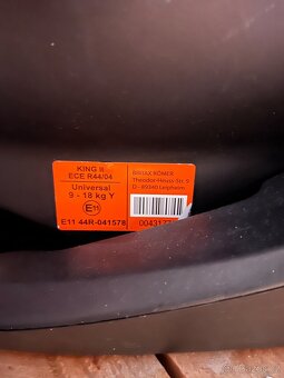 Autosedačka Brita  römer King 2 - 5