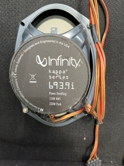VW GOLF IV - zadní plato s repro INFINITY Kappa - 5