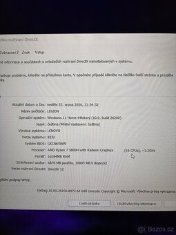 Herní notebook Lenovo Legion - 5