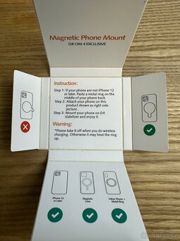 Magsafe adaptér pro DJI Osmo Mobile 7P 7 6 SE OM5 OM4 SE - 5
