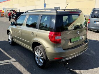 ► ŠKODA YETI 1,4 TSI DSG 4x4 - 110 KW PARK. SENZORY◄ - 5
