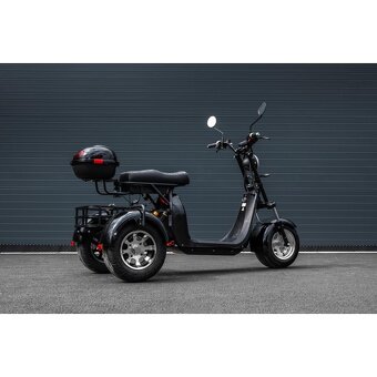 Elektrická tříkolka Leramotors C5, černá - 5