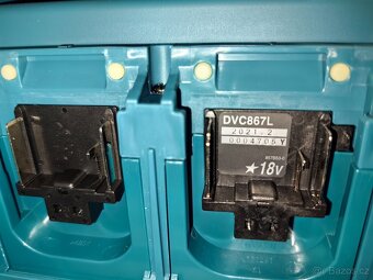 Aku vysavač AWS LXT 2x18V Makita DVC867LZX4 - 5