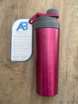 1x Aerobottle láhev nerezová / šejkr 950ml (32oz) - 5