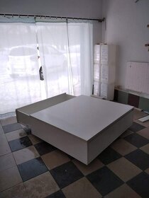 Stůl se šuplíky bílý - 5