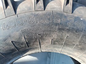 Pneu 400-610,15-24 nepoužité,traktor - 5