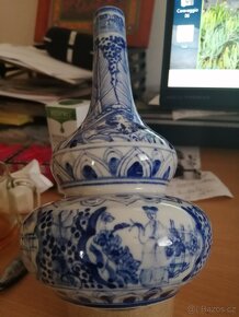 Porcelánová vzácna váza - 5