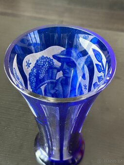 Váza Alois Hásek, výška 23cm - 5