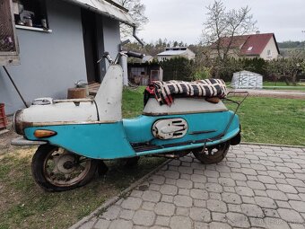 Čz 175 skútr prase - 5