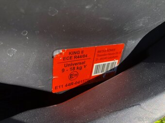 Autosedačka Britax Römer King II - 5