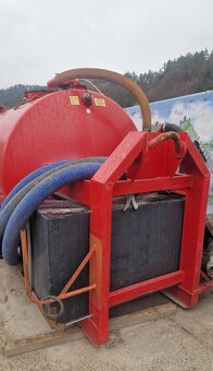 Cisterna/fekál pre nadstavbu hákový nosič kontajnerov - 5