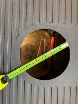 Litinová kamna - na dřevo/ brikety – FUNKČNÍ - 5