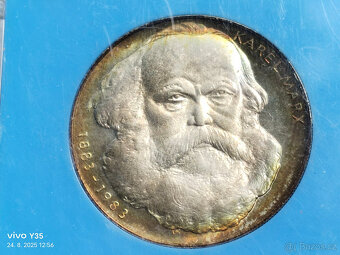 7x PROOF stříbrná pamětní mince Československo - 5