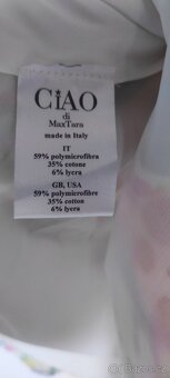 Elegantní květinové šaty – nové s visačkou (velikost 38) - 5