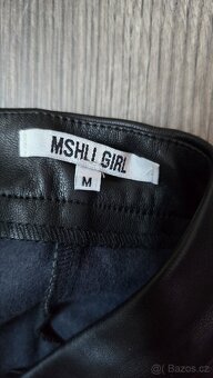 Koženková sukně vel.M - 5