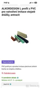 Evalon L profil barva antracit - 5