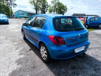 Peugeot 307, 2,0HDI66KW,PĚKNÝ,170TKM,SERVIS - 5