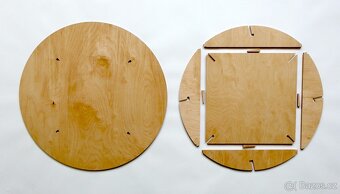 Originální designový stůl ze skla - 5