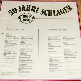 Various – 50 Jahre Schlager - 1900 / 1950 1975 6 LP EX - 5