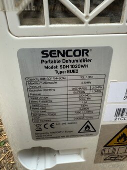 Odvlhčovač Sencor - 5