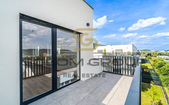 Prodej NOVÉHO rohového bytu 2+kk/2x terasa (80m²) + 2 parkov - 5