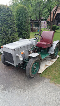 Prodám traktor domácí výroby s vlečkou - 5