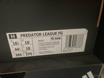 Kopačky Predator League FG white - 5