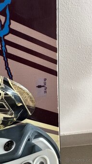 Snowboard Gravity 130 cm včetně vázání - 5