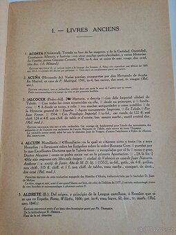 Catalogue de la Bibliothèque Hispanique, 1936, Karel Zink - 5