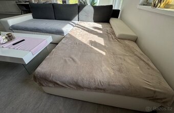 Rozkládací sedací souprava s úložným prostorem - 5