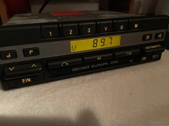 Becker Europa 2000 be 1100 autorádio originál - 5
