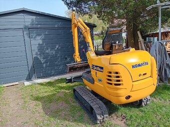 Pásový minibagr Komatsu pc15r - 5