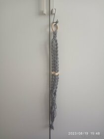 Závěs na květiny macramé - 5