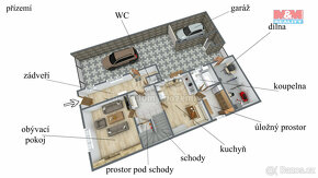 Prodej rodinného domu, 134 m², Vražkov, pozemek 364 m² - 5