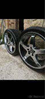 Alu chromová kola r19 - 5