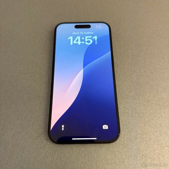 iPhone 15 Pro 256GB, 100% baterie, 12 měsíců záruka - 5
