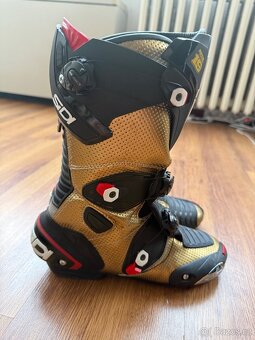 Dámské boty na motorku SIDI MAG 1 AIR LTD vel. 40 zlaté - 5