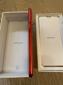 Prodám Samsung S20 FE v atraktivní červené barvě - 5